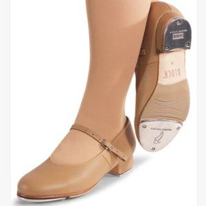 Bloch Tap Shoe Girls MaryJane S0302 Tan